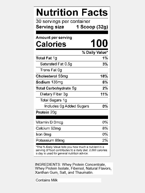 Whey Protein Vanilla Flavor - Image 2