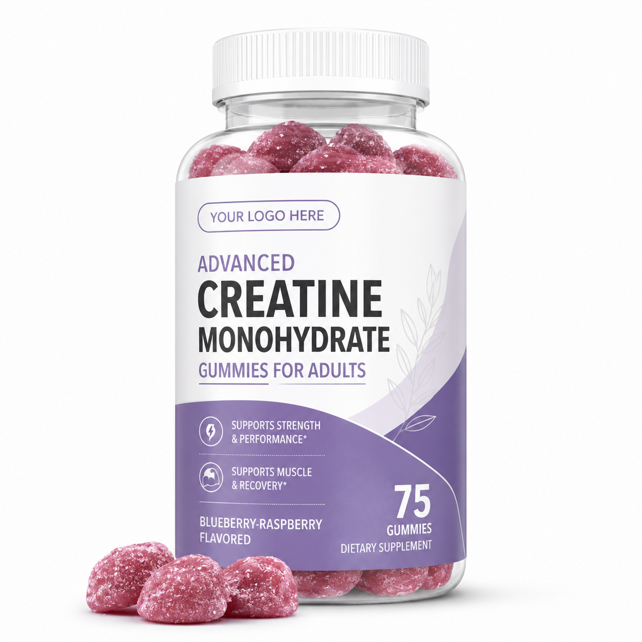 Creatine Gummy - Blueberry-Raspberry