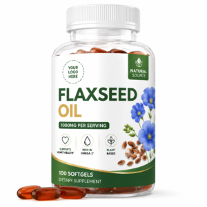 Flaxseed Oil 1000mg Softgels