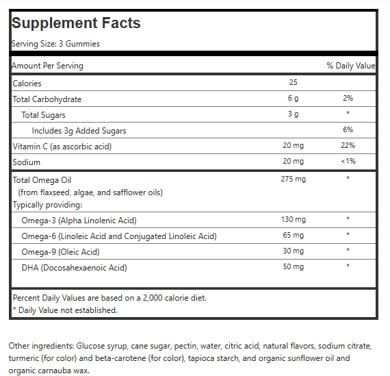 Omega + DHA Gummy - Image 2