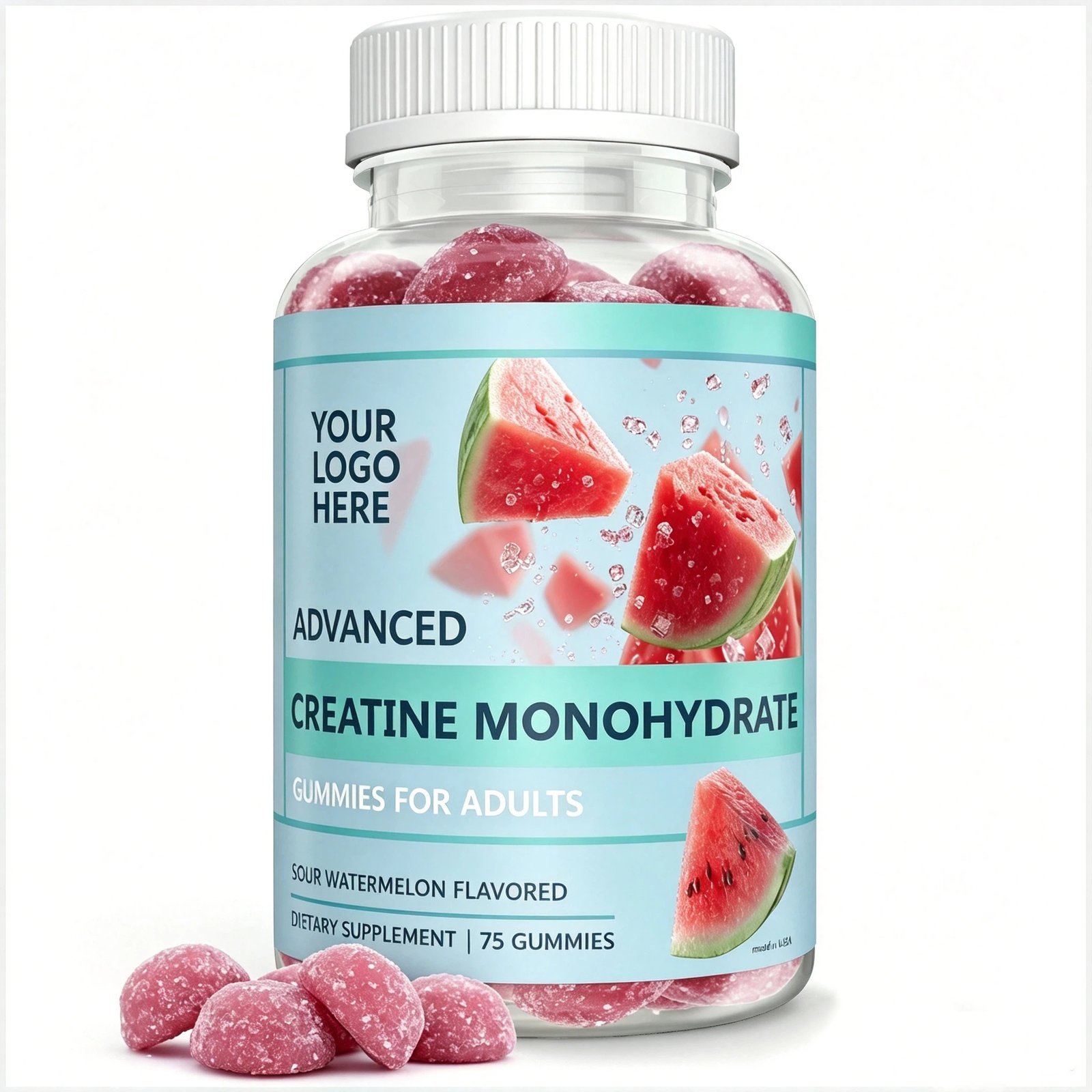 Creatine Gummy-Sour Watermelon